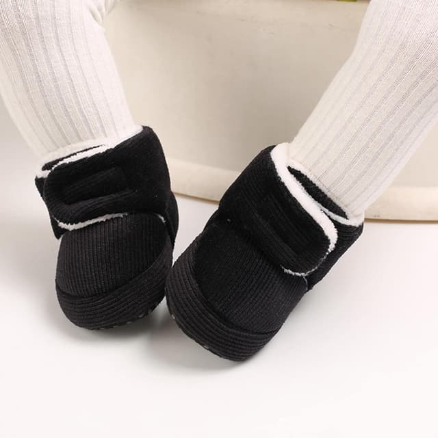 Thumbnail 6 de Outfit Spring baby winter warm fleece booties (newborn–18 months) with non-slip sole