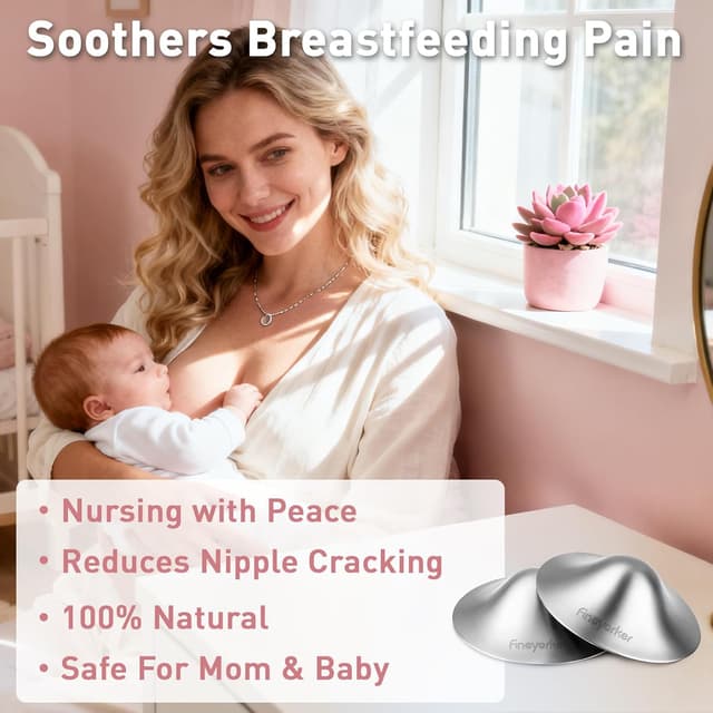 Thumbnail 3 de Titanium Nipple Shields for Breastfeeding