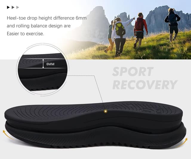 Detalle de ONCAI Men’s Hiking Sandals with Arch Support and Adjustable Straps