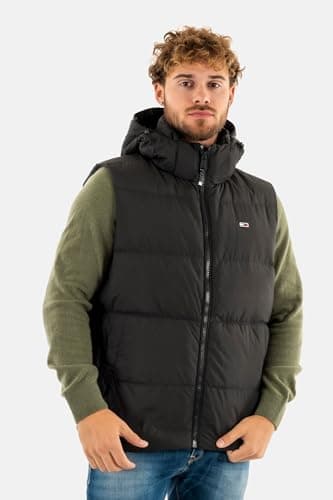 Detalle de Tommy Jeans Essential Down Vest XXL negro
