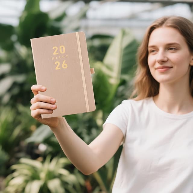 Detalle 1 de Mljtoyo 2026 Diary A5 Page a Day