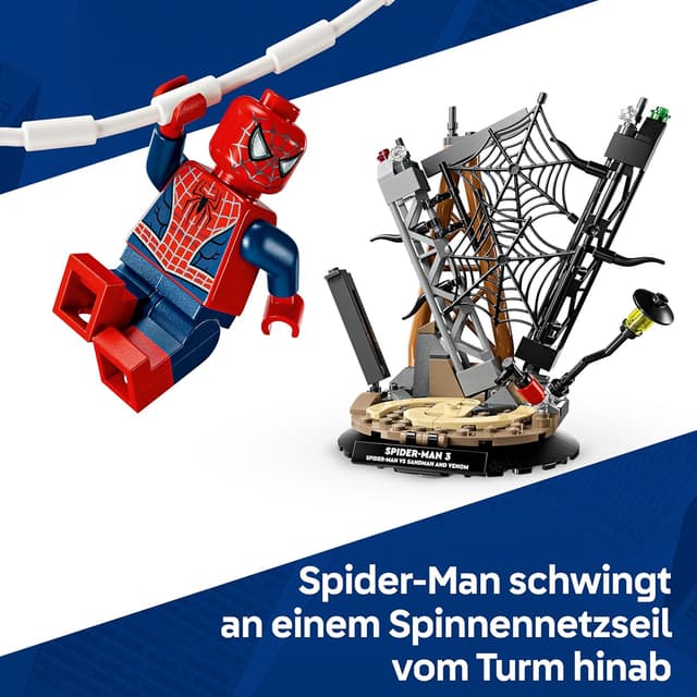 Detalle 2 de LEGO Marvel Großer Showdown Spider-Man vs Sandman 76334