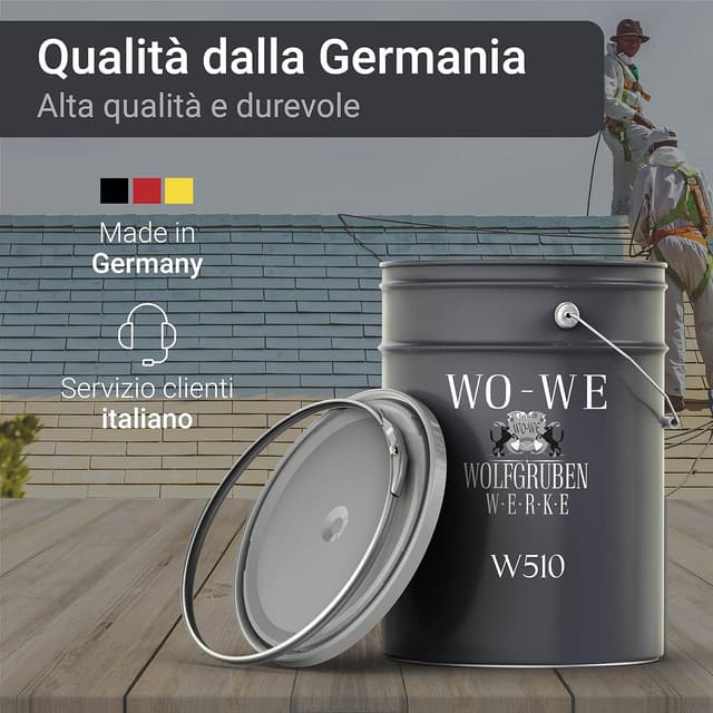 Thumbnail 4 de WO-WE W510 Vernice per tetto 5 L