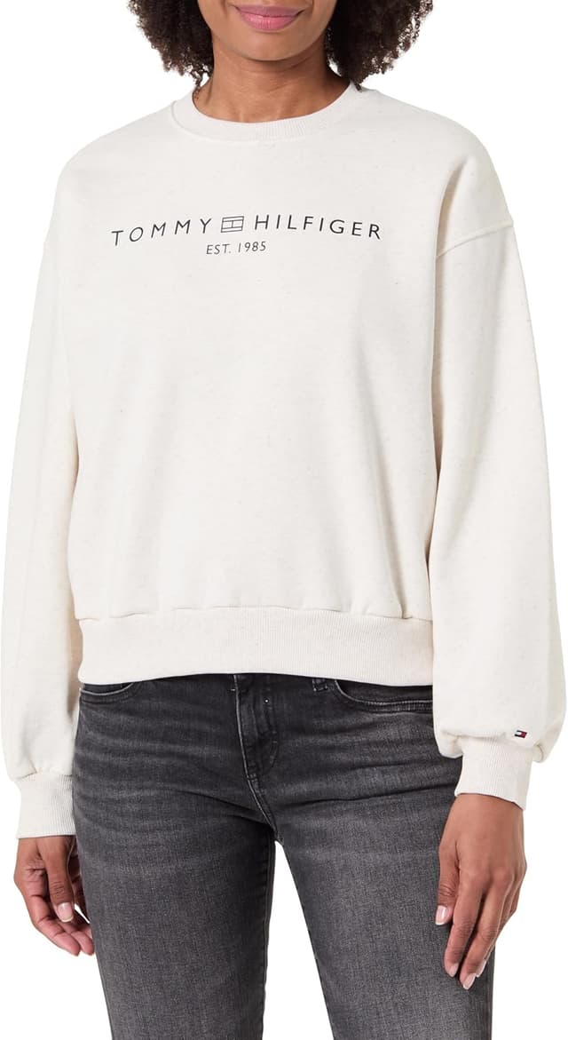 Thumbnail 6 de Tommy Hilfiger Adaptive Damen Pullover-Sweatshirt mit Corp-Logo (Ww0ww47831)