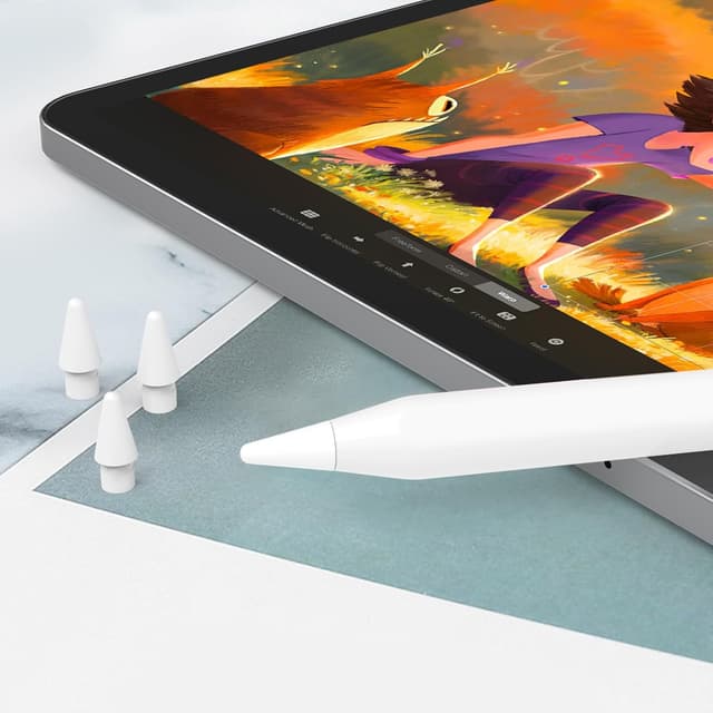 Detalle de Delidigi 4 Ersatzspitzen für Apple Pencil Pro, Apple Pencil 2. Generation und Apple Pencil USB-C – inklusive Aufbewahrung