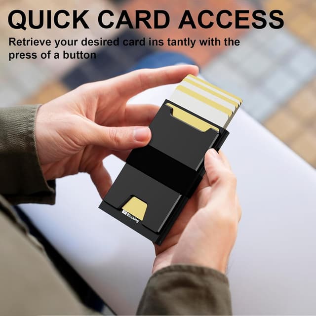 Detalle 2 de furid Smart Card Wallet 11 RFID blocking 💼