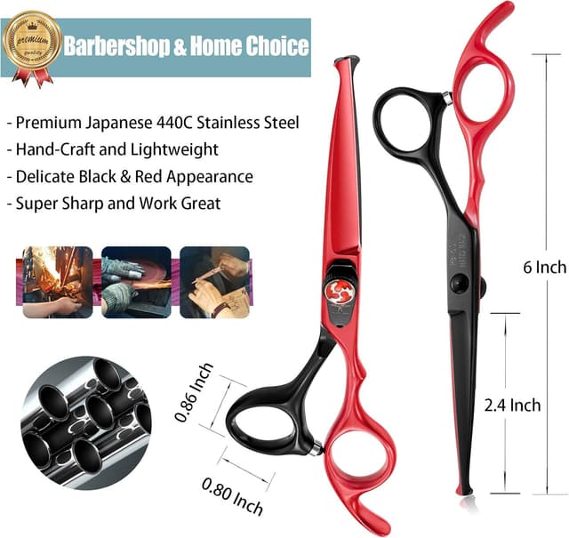 Detalle de Kids hairdressing scissors 6 inch