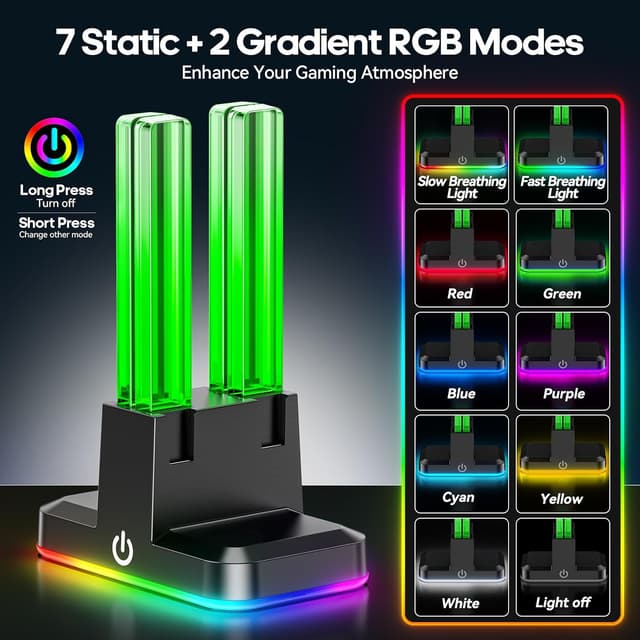 Detalle 2 de Rysker Cargador Joycon 2,5H para Switch