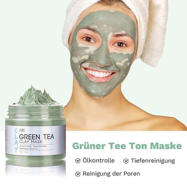 Thumbnail 4 de ANAiRUi Kurkuma Gesichtsmaske – Tonerde & Grüner Tee