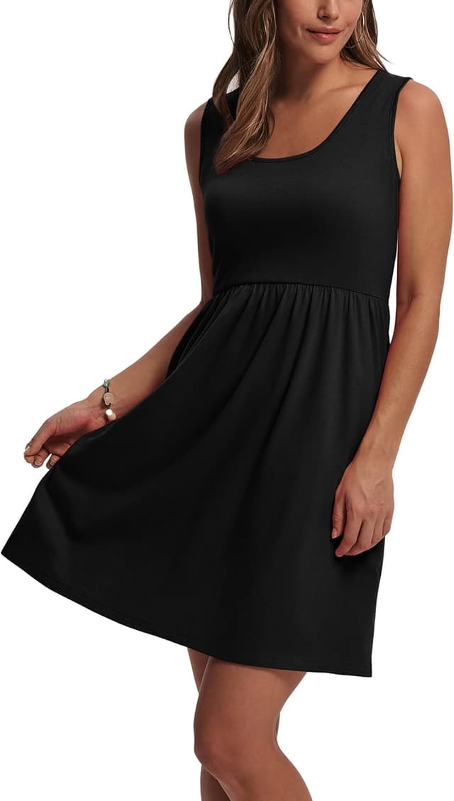 Detalle de WIHOLL Women's Summer Dress A-Line 2026