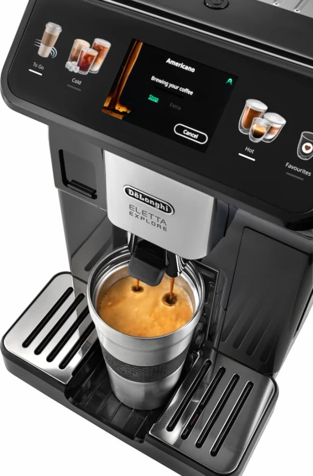 Thumbnail 11 de Delonghi Eletta Explore ECAM450.65.G Eiskaffee-Funktion