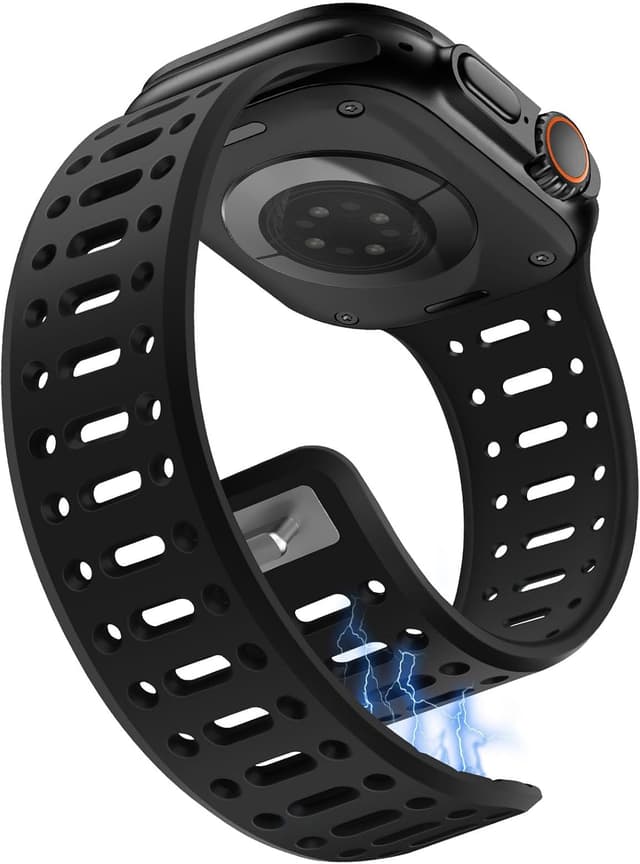 Detalle de Sixmoat Magnetic Apple Watch strap 49mm