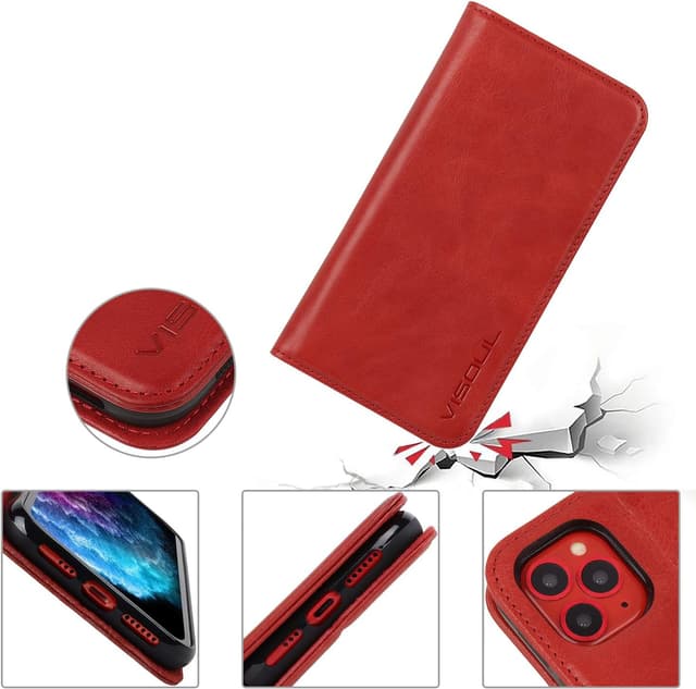 Detalle de iPhone 11 Pro Max Lederhülle mit RFID