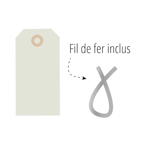 Detalle de Étiquettes APLI 101580-200 avec œillet 📄