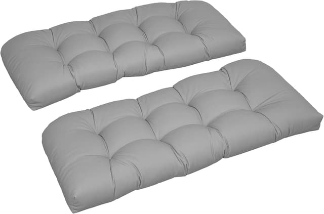 Detalle de Outsunny Cojín para banco 110x48x8 cm