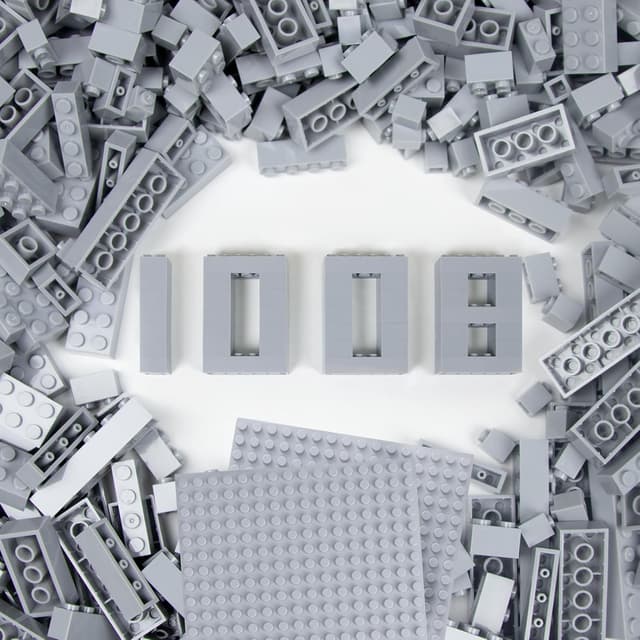 Detalle de Cabeeskii Classic Bausteine Set 1008 teilig