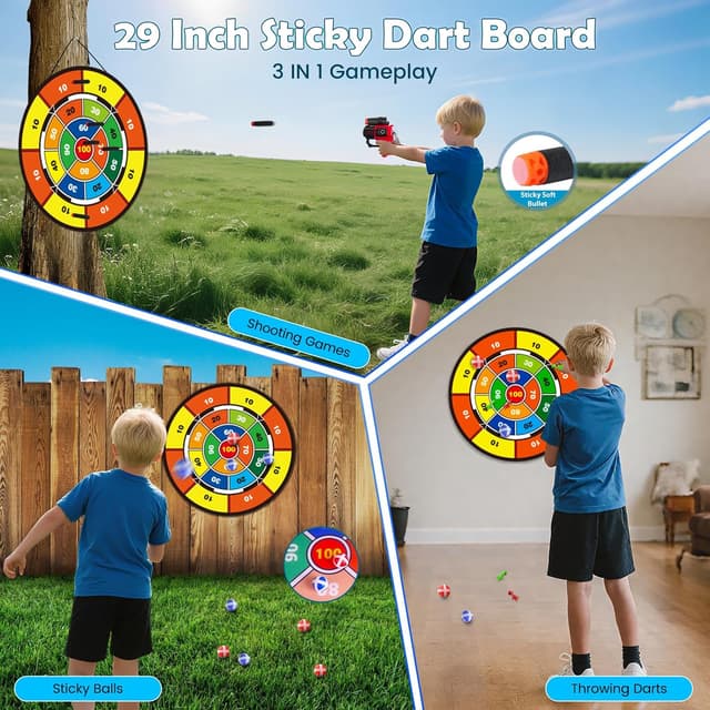 Detalle de VATOS 2 Pack Archery Set with LED, 20 Arrows