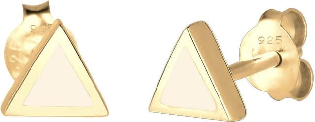 Detalle de Elli Dreieck Geo Ohrstecker Silber 925