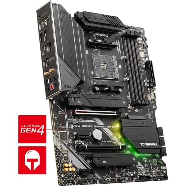 Detalle 2 de MSI MAG B550 TOMAHAWK MAX placa base 2,5G LAN