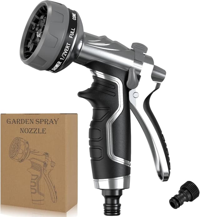Detalle de Heavy-Duty Metal Hose Pipe Spray Gun 8