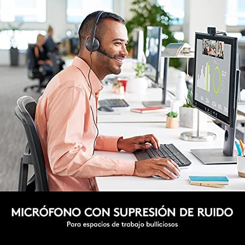 Detalle 2 de Logitech H340 Auriculares USB con micrófono