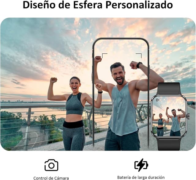 Thumbnail 4 de Blackview Reloj Inteligente 1.85" 🕒 - Llamadas y Salud