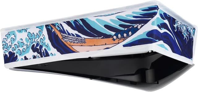 Detalle de Playvital Horizontal Dust Cover for PS5 Slim Digital Edition 🛡