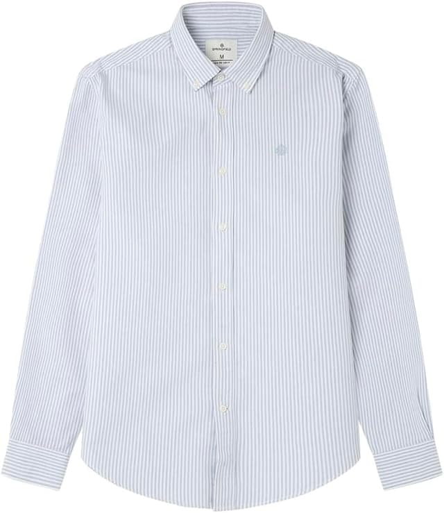 Imagen de Springfield Camisa Oxford Rayas con Bordado en OfertitasTOP