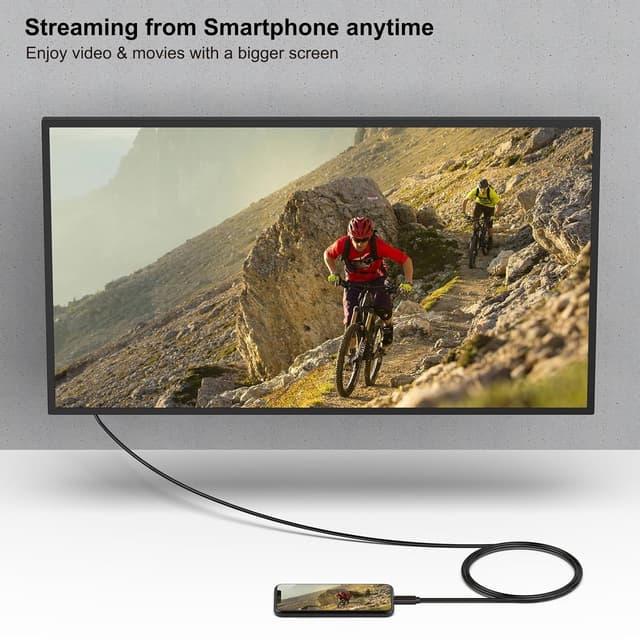 Detalle de BENFEI USB C auf DVI Kabel 1,8m