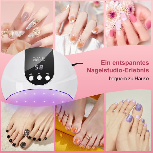 Detalle 2 de UV Lampe 54W für Gelnägel 💅