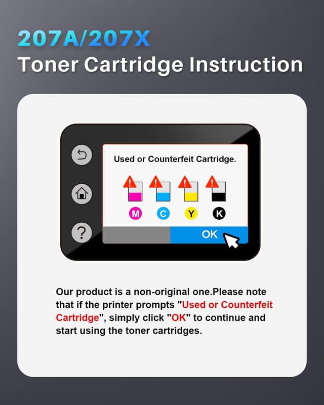 Thumbnail 3 de 207X Toner Kompatibel 4er Pack 3150 Seiten