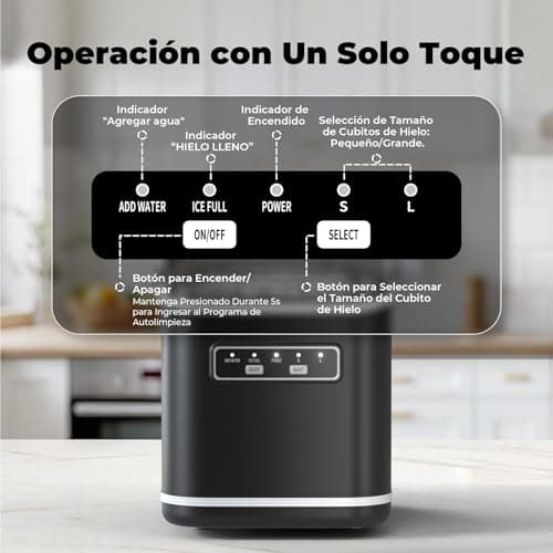 Thumbnail 4 de Acmeenjoy Máquinas para Hielo 12kg/24h