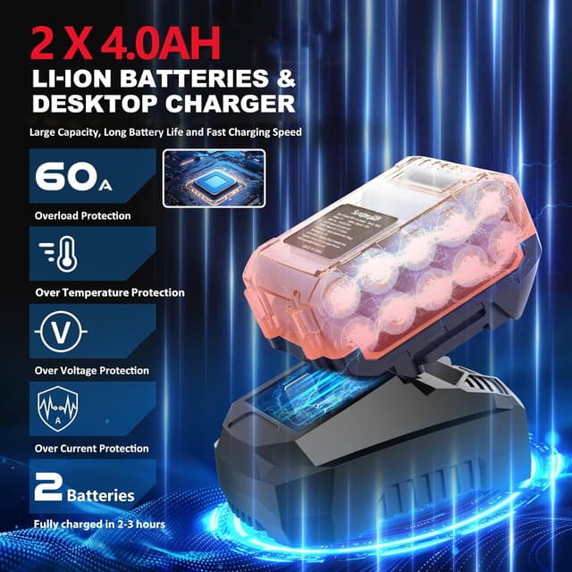 Thumbnail 2 de SundpeyPRO 120Nm Cordless Hammer Drill