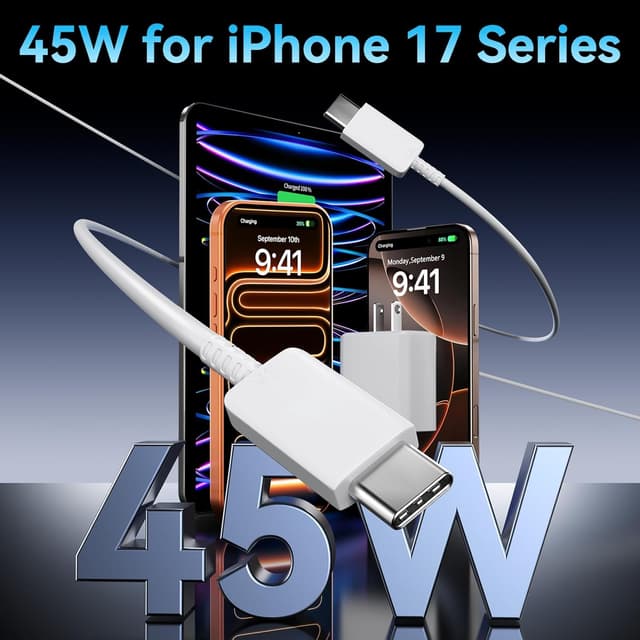 Detalle 2 de iPhone 17 Pro Max 45W Fast Charger