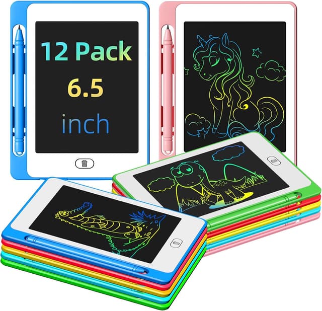 Imagen de Party Favor 12 Pack 6.5-inch LCD Writing Tablet for Kids 📝 en OfertitasTOP