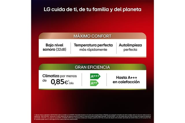 Thumbnail 3 de LG BASE 12 Aire acondicionado A++/A+++ 22 dB