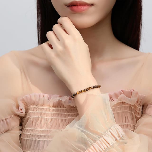 Detalle 2 de XIANNVXI Perlenarmband 7,5 Zoll