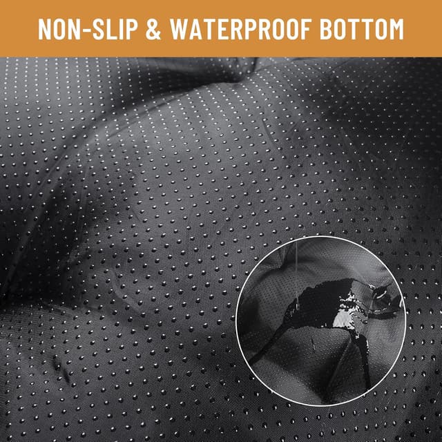 Thumbnail 6 de Baodan Baodan Dog Bed Washable (Medium, 75x50cm) – Fluffy crate mat with non-slip base