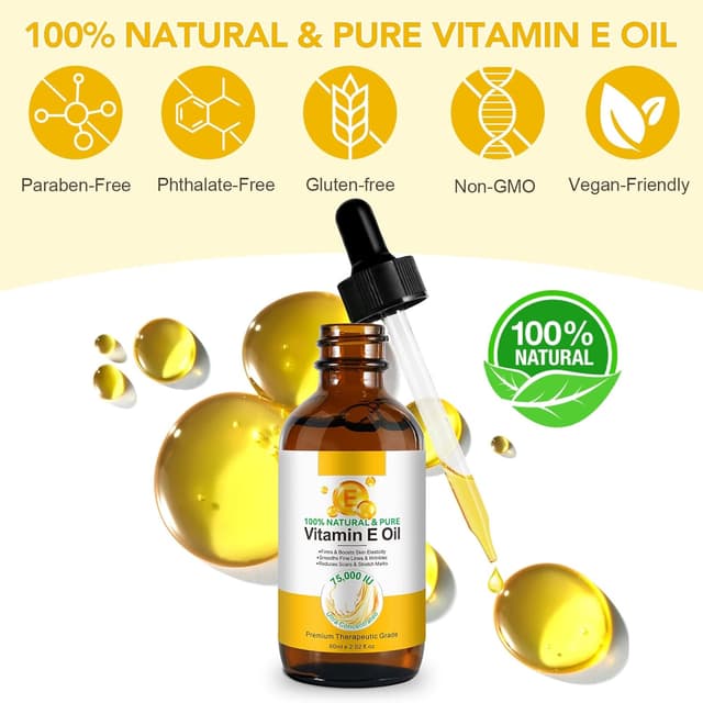 Detalle 2 de Vitamin E öl Bio 75.000 IU 2 fl oz