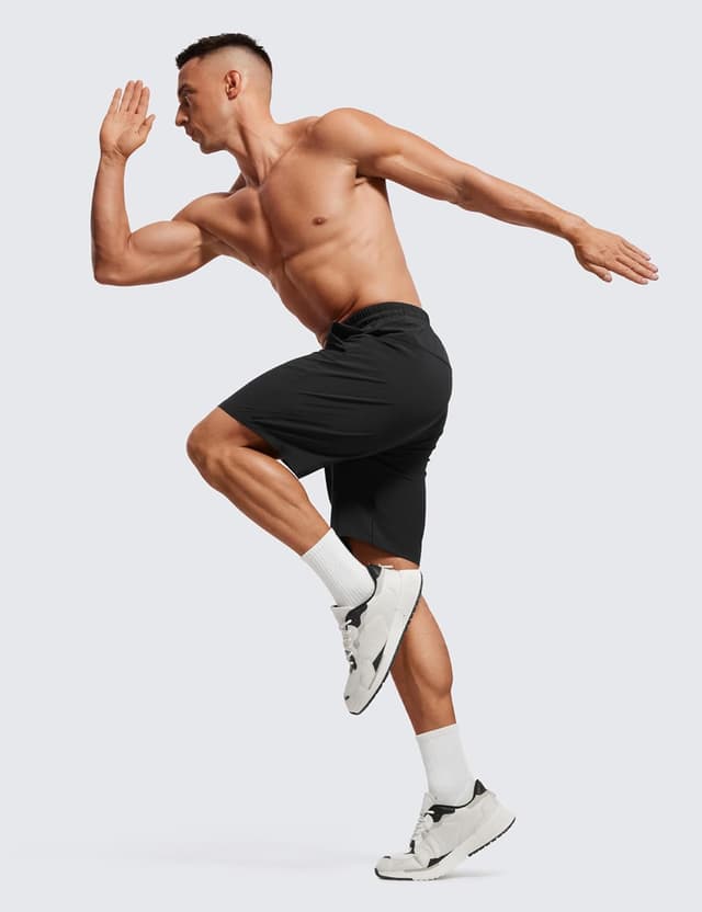 Thumbnail 6 de Short running homme CRZ YOGA avec doublure intégrée – 23 cm True Navy L