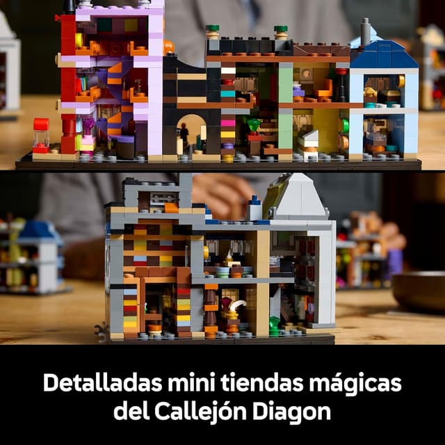 Detalle 2 de LEGO Harry Potter Callejón Diagon Maqueta 76444