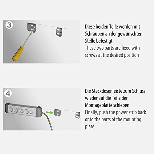 Thumbnail 4 de Brennenstuhl Premium-Alu-Line Regleta 12 Tomas 3m con Interruptores 🔌