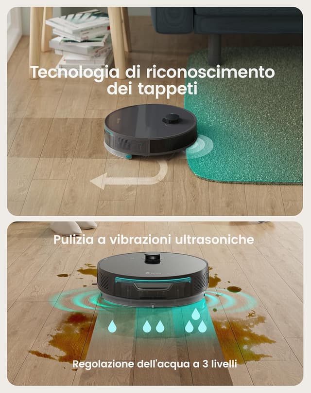 Detalle 2 de LEFANT N3 Robot Aspirapolvere 10000Pa