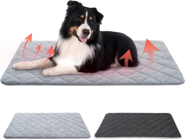 Detalle de Snocyo Weicher Hundematte Wärmendes Hundedecke & Katzenkissen (120 x 75 cm, XL) – rutschfest, maschinenwaschbar