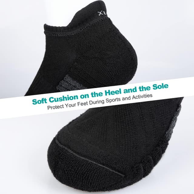 Detalle 1 de Natugloe trainer socks 6 pairs anti-blister