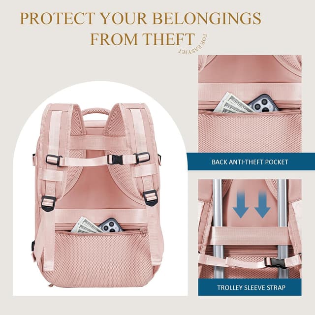 Detalle de Lossga Cabin Bag 45x36x20cm (30L) underseat cabin luggage for short-haul flights