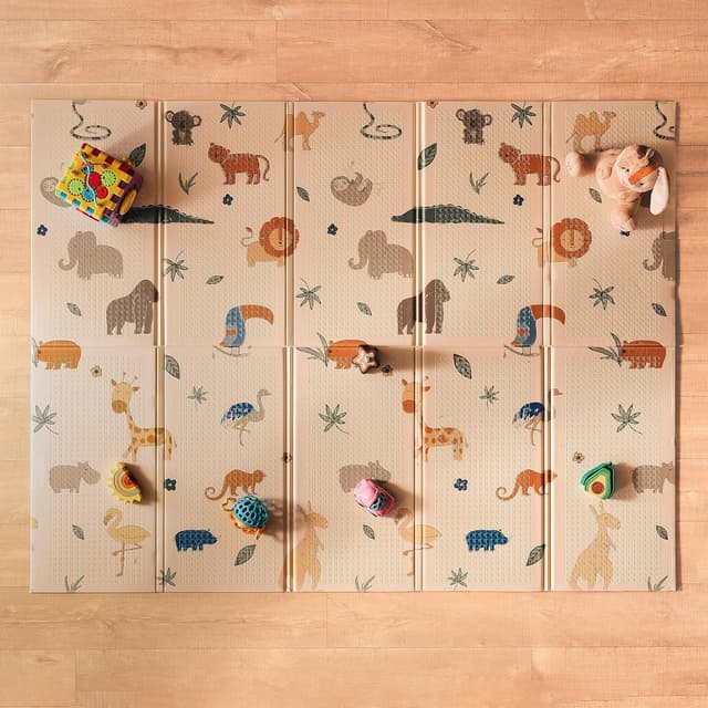 Imagen de Nuby Alfombra Bebé Acolchada 150x200 cm 📷 en OfertitasTOP