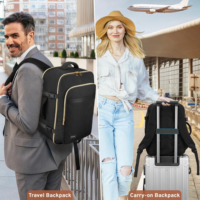 Detalle 2 de ETRONIK for Ryanair cabin bag 40x30x20 underseat 24L (15 inch laptop) – black