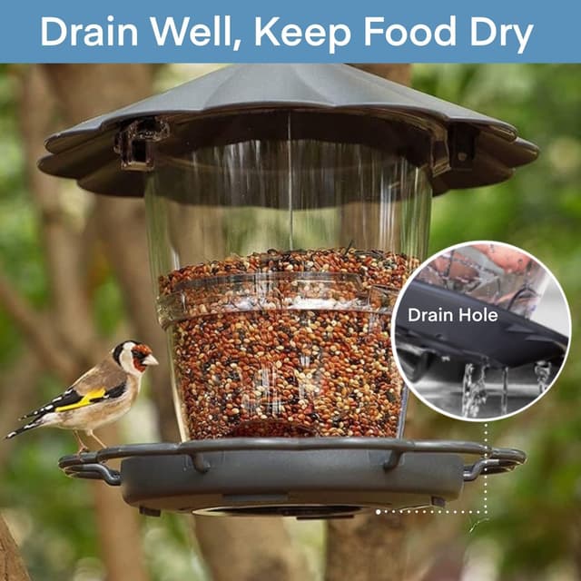 Thumbnail 4 de WLLKOO Bird Feeder adjustable hanging feeder 🎣