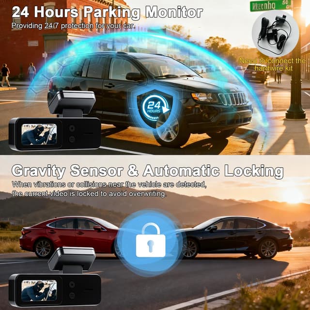 Thumbnail 5 de Dash Cam Front and Rear 4K+2K 64GB